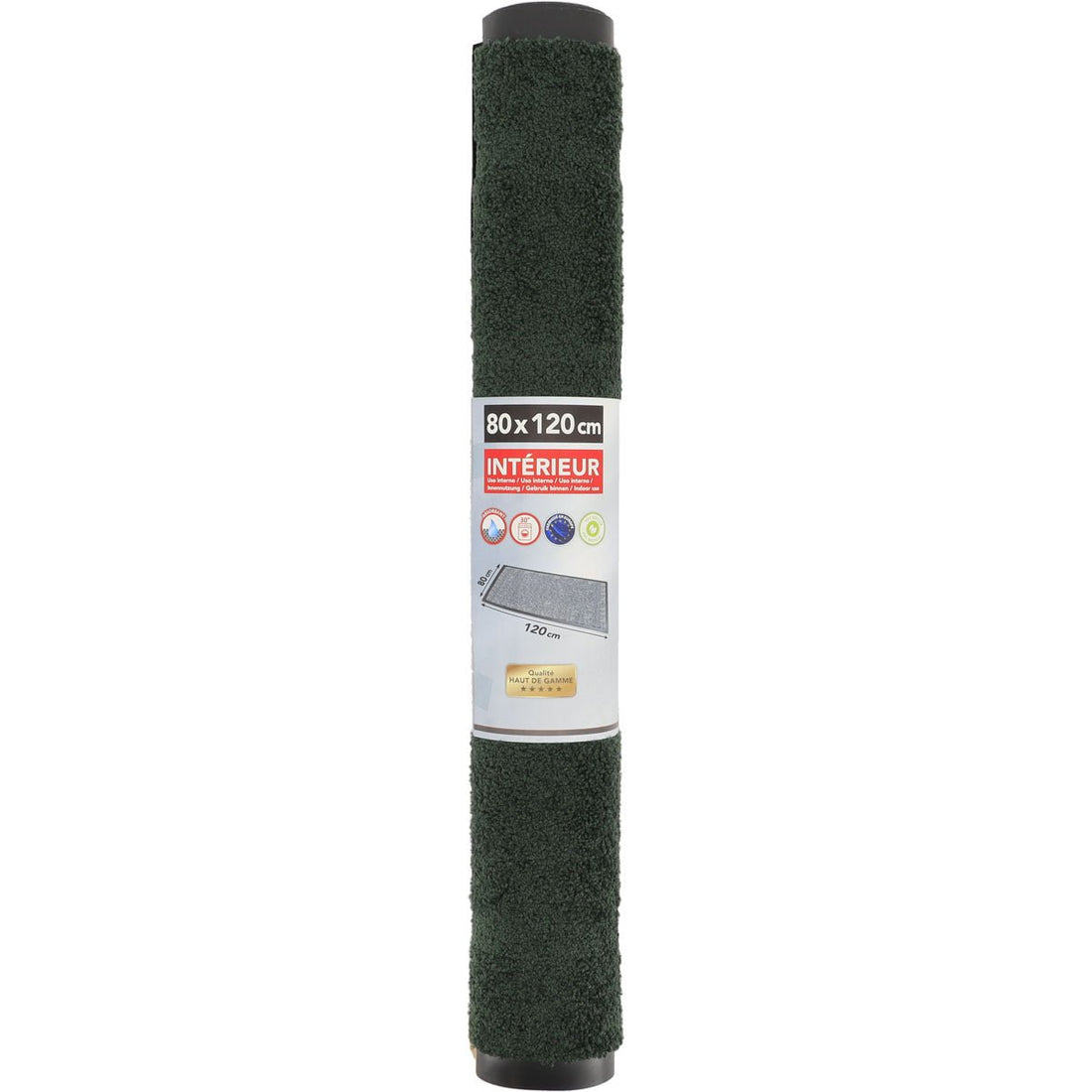 Preș de Intrare Interior Baptiste 80X120CM Poliamidă/Pvc Verde - Preș - Softambient