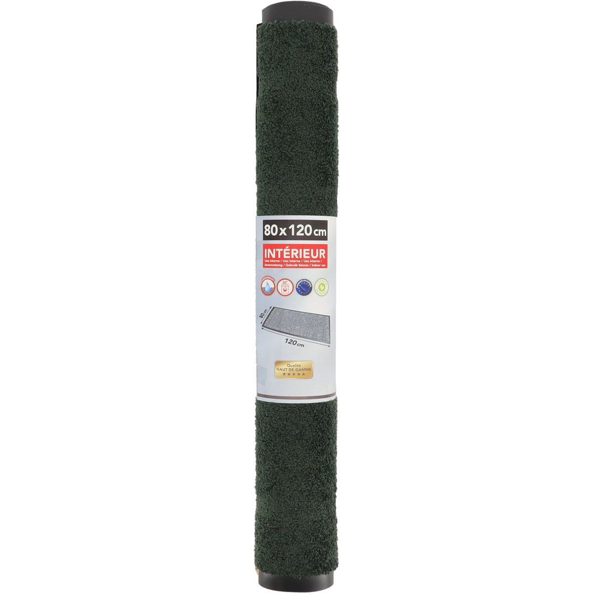 Preș de Intrare Interior Baptiste 80X120CM Poliamidă/Pvc Verde - Preș - Softambient