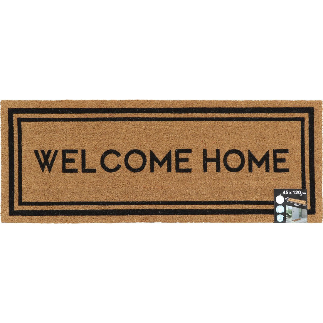 Preș Intrare Exterior 45X120CM Coco/Pvc - Welcome Home - Preș - Softambient