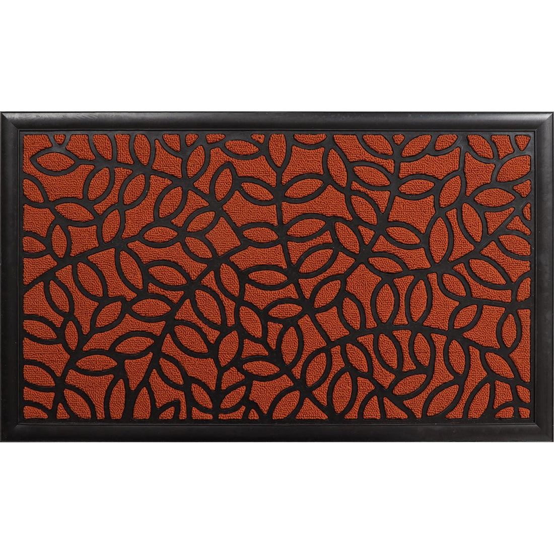 Preș Intrare Exterior Adăpostit Bronx 45X75CM Polipropilenă/Cauciuc - Teracotă - Preș - Softambient