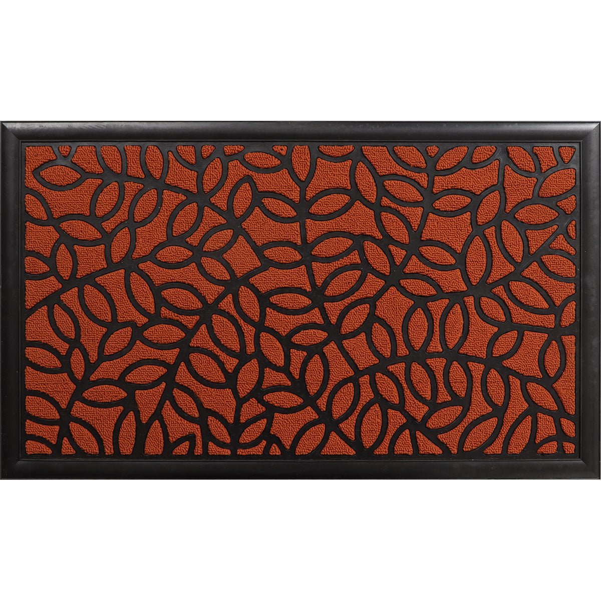 Preș Intrare Exterior Adăpostit Bronx 45X75CM Polipropilenă/Cauciuc - Teracotă - Preș - Softambient