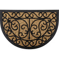 Preș Intrare Exterior Adăpostit Harry Half - Moon 40X60CM Coco/Cauciuc - Arabesque - Preș - Softambient