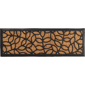 Preș Intrare Exterior Împletit 25X75CM Coco/Cauciuc - Feuille - Preș - Softambient