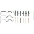 Set Galerie Dublă Extensibilă 120 - 210 CM Paloma Φ19MM - Argintiu - Set galerie extensibilă - Softambient
