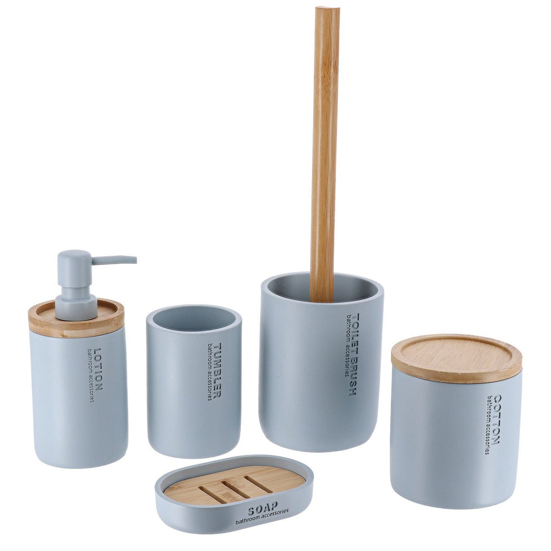 Set Polirasina Albastru Clear - Set baie - Softambient