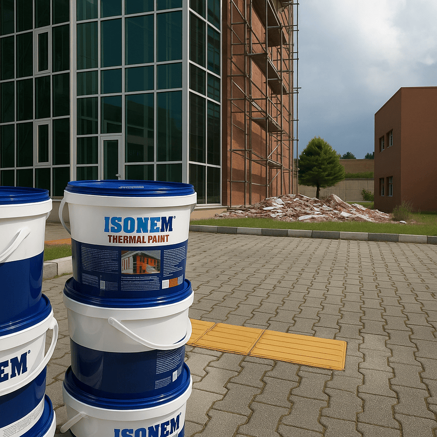 Vopsea Lavabilă cu Izolație Termică și Fonică - THERMAL PAINT